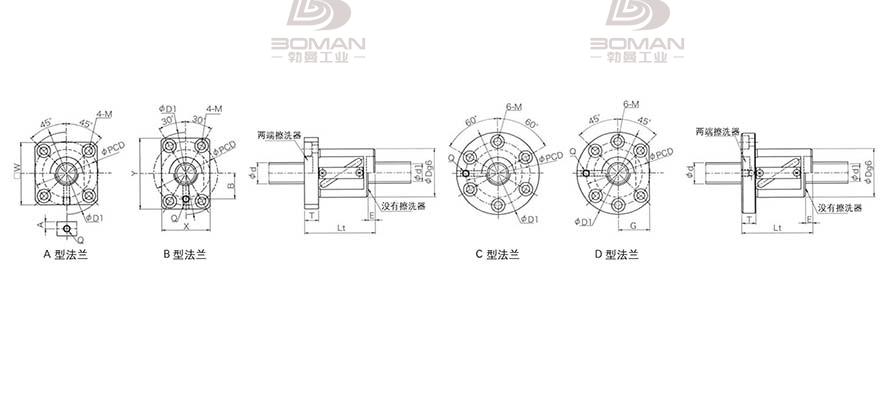 KURODA GR2510GS-BALR 日本黑田滚珠丝杠型号规格